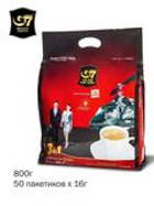 Вьетнамский растворимый кофе G7 3 в 1 Trung Nguyen 50 пак. 800 г