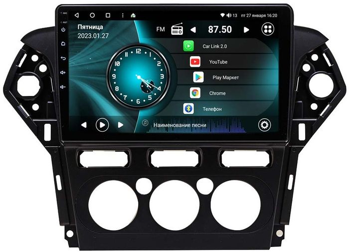 Магнитола для Ford Mondeo 4 2010-2014 - Vaycar VA17-1231 на Android 13, Быстрая, 4G SIM-слот