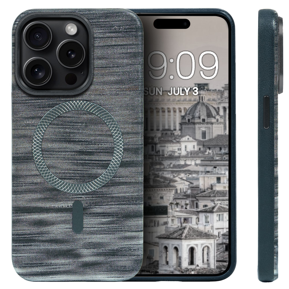 Дизайнерский чехол для IPHONE 15 PRO MAX с поддержкой беспроводной зарядки