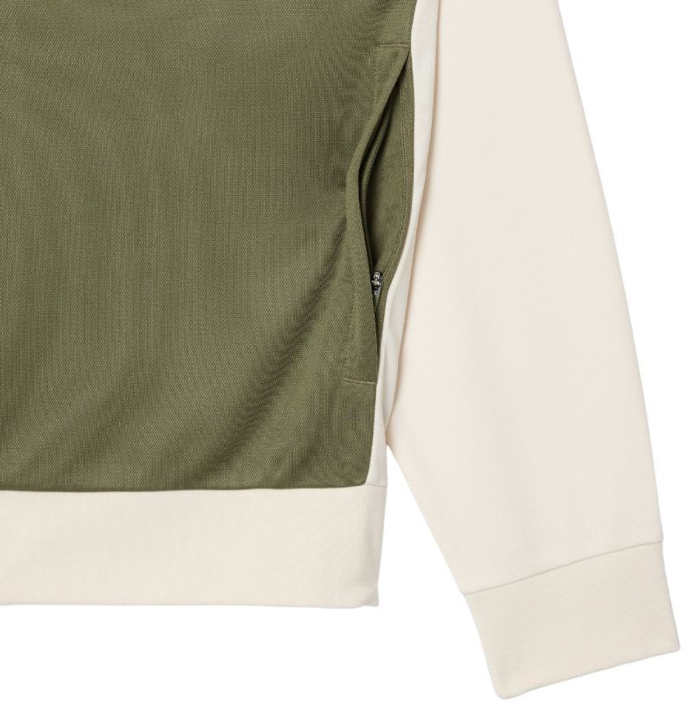 Мужская теннисная кофта Lacoste Unbreakable Zipped Tennis Sweatshirt - разноцветный