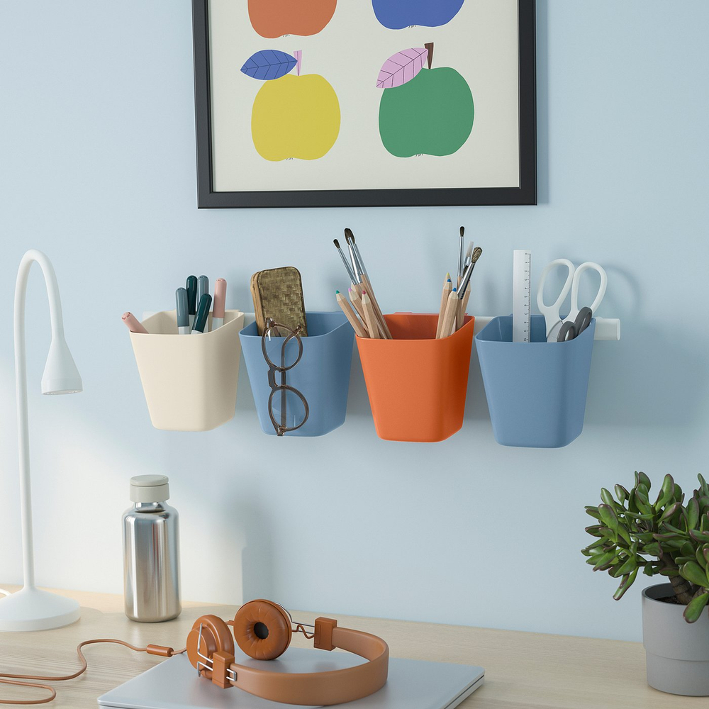IKEA SUNNERSTA  (ИКЕА СУННЕРСТА)  -  Контейнер - бежевый 12x11 см