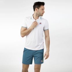 Мужское теннисное поло Fila Marvin Polo Men - White