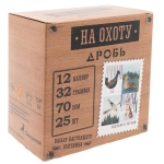 Патрон 12/70 Главпатрон №0000 32гр "На охоту"