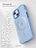 Чехол накладка iPhone 15 6.1" Gurdini Rome Series with Magsafe Blue