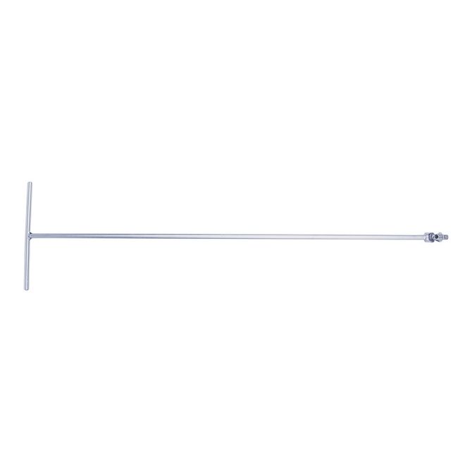 KING TONY (3795-30) Вороток 3/8", 750 мм, Т-образный, с карданом