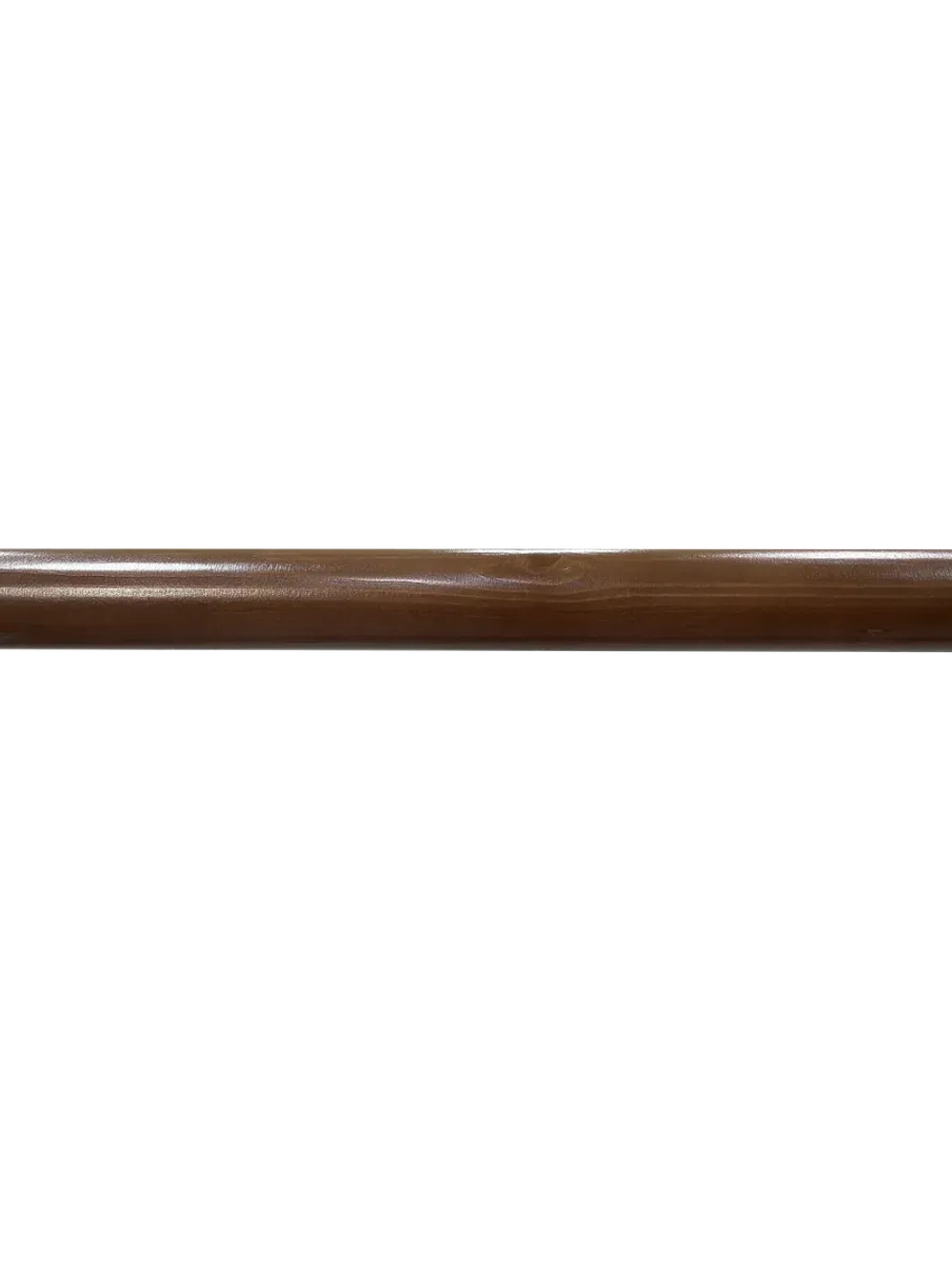 Поручень из массива сосны, длиной 1,5 м, с покрытием ОРЕХ