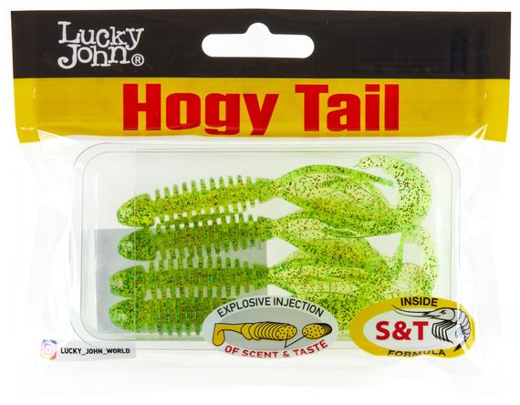 Твистеры съедоб. искусст. LJ Pro Series Hogy Tail 3,0in (07.62)/S15 7шт.