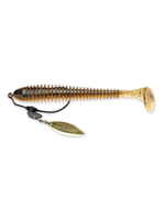 Приманка силиконовая Keitech Swing Impact 3", 2г, цвет #101 Green Pumpkin PP.
