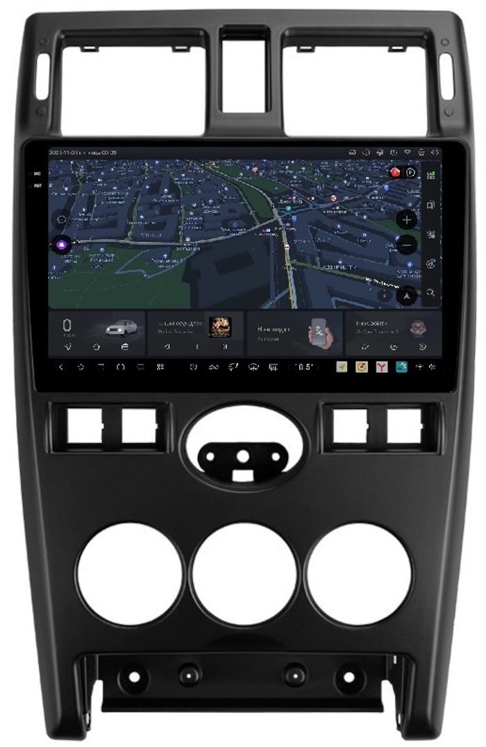 Магнитола для Lada Priora 2007-2013 - Kuberg DUDU7 OL-9066-2 QLed+2K, Android 13, Быстрейшая, UIS7870 (DUDU7), CarPlay, SIM-слот