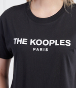 футболка The Kooples - черный(FTSC20036K)