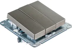 Выключатель Systeme Electric ATLASDESIGN 3-клавишный шампань 38167