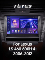Teyes CC3 2K 9"для Lexus LS 460 2006-2012