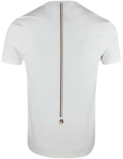Мужская футболка BOSS Tee TOC — white