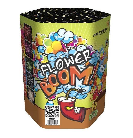 Батарея салютов FLOWER BOOM (19/1,2) M1251