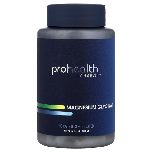 ProHealth Longevity, Глицинат магния, 90 капсул