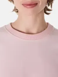Свитшот укороченный "Розовый" женский