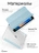 Чехол книжка для iPad 7/8/9 (10,2")/ Pro (10,5") Gurdini Origami Case Голубой