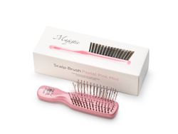 Расческа Majestic Scalp Brush розовый жемчуг (дорожная версия)