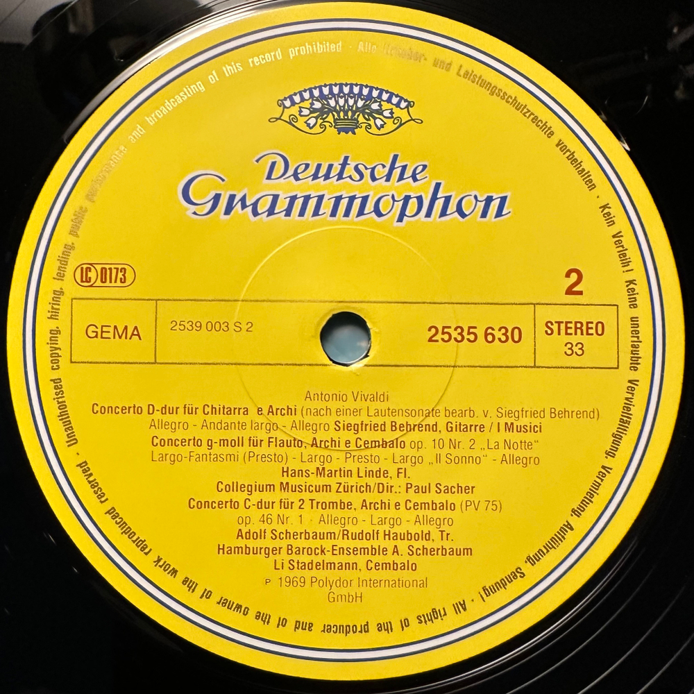 Антонио Вивальди - Гала-концерт в Венеции (Германия 1979г.)