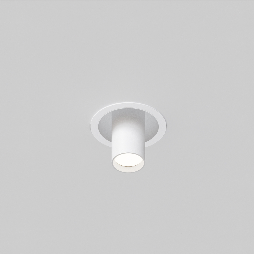 Встраиваемый светильник Maytoni FOCUS S C048CL-01-GU10-W