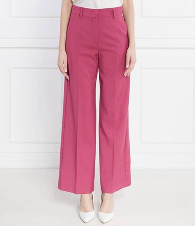 Хлопковые штаны Weekend MaxMara - фуксия(151310916)