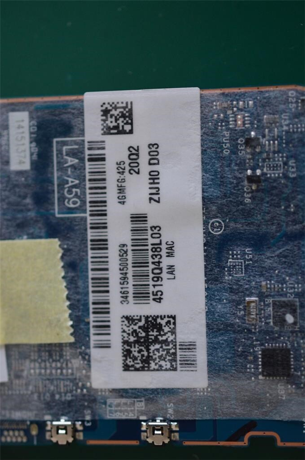 Материнская плата для планшета Lenovo Miix 2 8 ZIJH0 MB W8P 2G 64G WIFI (90005263), оригинал