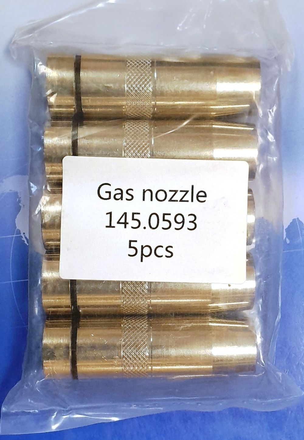145.0593.5 Газовое коническое сопло Ø22.0/ Ø16.0/ 70.0 мм., предназначено для оснащения сварочных роботизированных горелок ROBO A360, в качестве сменной расходной части Abicor Binzel
