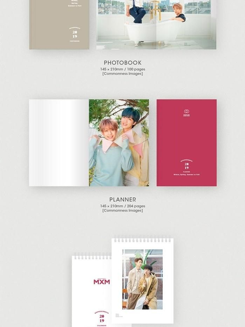товары MXM (Brandnew Boys) - 2019 Season's Greetings