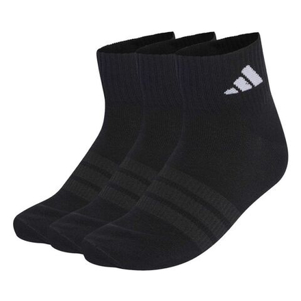 Теннисные носки Adidas Thin & Light Sportwear Ankle 3P - black/black/black