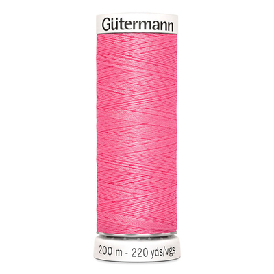 01 Нить Sew-All 100/200 м для всех материалов, 100% полиэстер Gutermann 748277 (728 французский розовый)