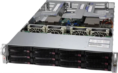 Supermicro H12DSU-IN 829U2TS-R1K62P-T,AOC-2UR68G4-i2XT [AS -2024US-TRT]