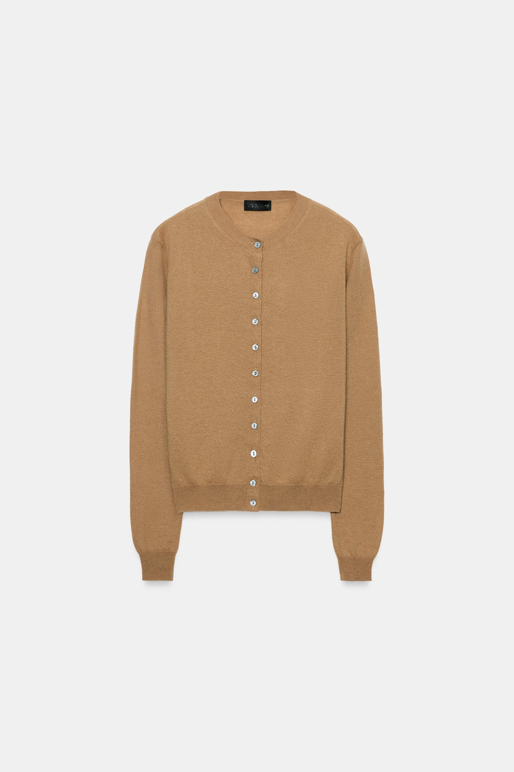 100% EXTRA-SOFT WOOL CARDIGAN — ZARA