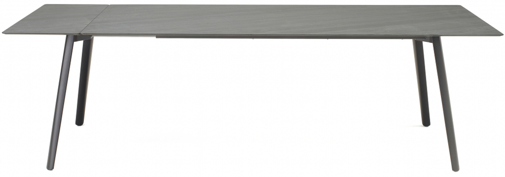 Стол ламинированный раздвижной Scab Design Squid Extendable, антрацит, сланец