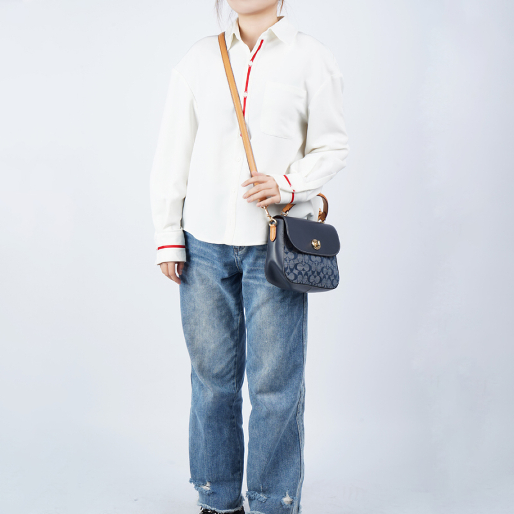 Сумка COACH Georgie 27 Chambray, C4064-IMDEI