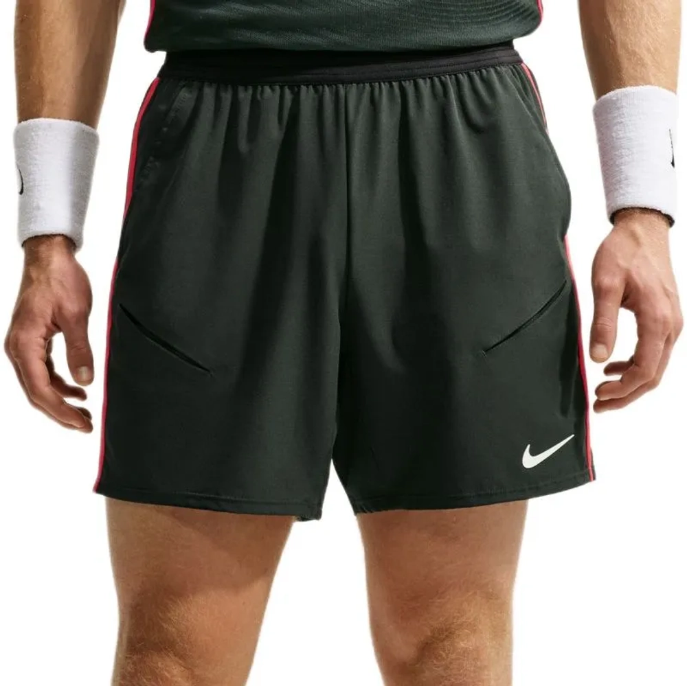 Мужские теннисные шорты Nike Court Slam Dri-FIT - black spruce/white