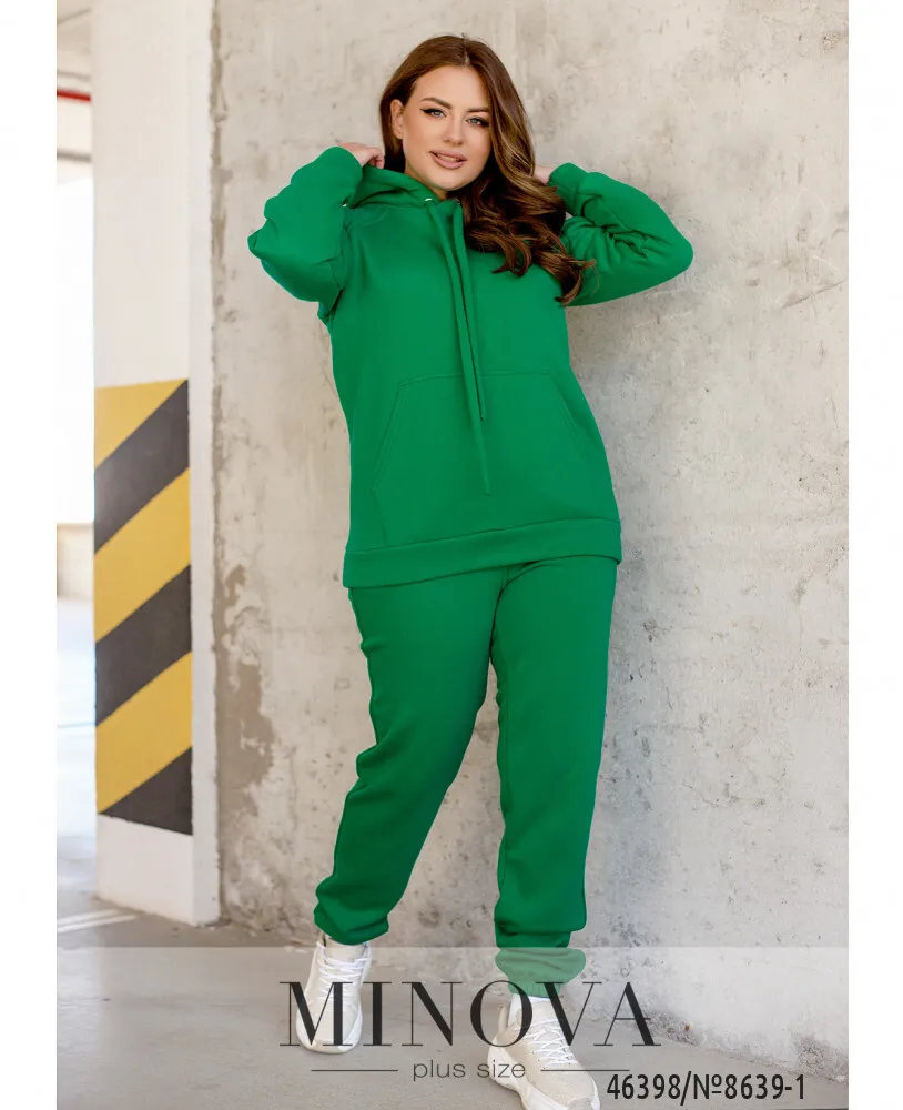 Костюм 8639-1-зеленый Minova