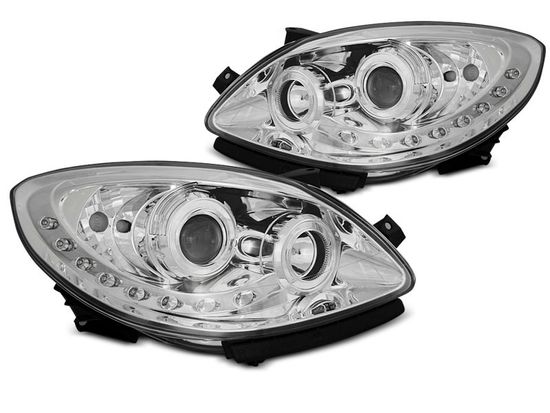 Тюнинг фары для Renault TWINGO 07-11 DAYLIGHT CHROME