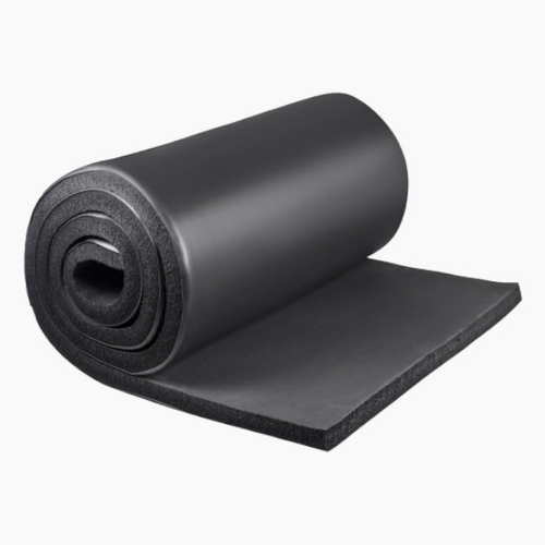 Рулон из вспененного каучука K-FLEX ECO black AD с покрытием IN CLAD black Тмакс=130°C черный самоклеящийся
