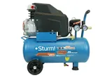 Компрессор воздушный масляный Sturm! AC93124P, 2кВт, 320л/мин, ресивер24л, прямой привод, Professional — фото 5