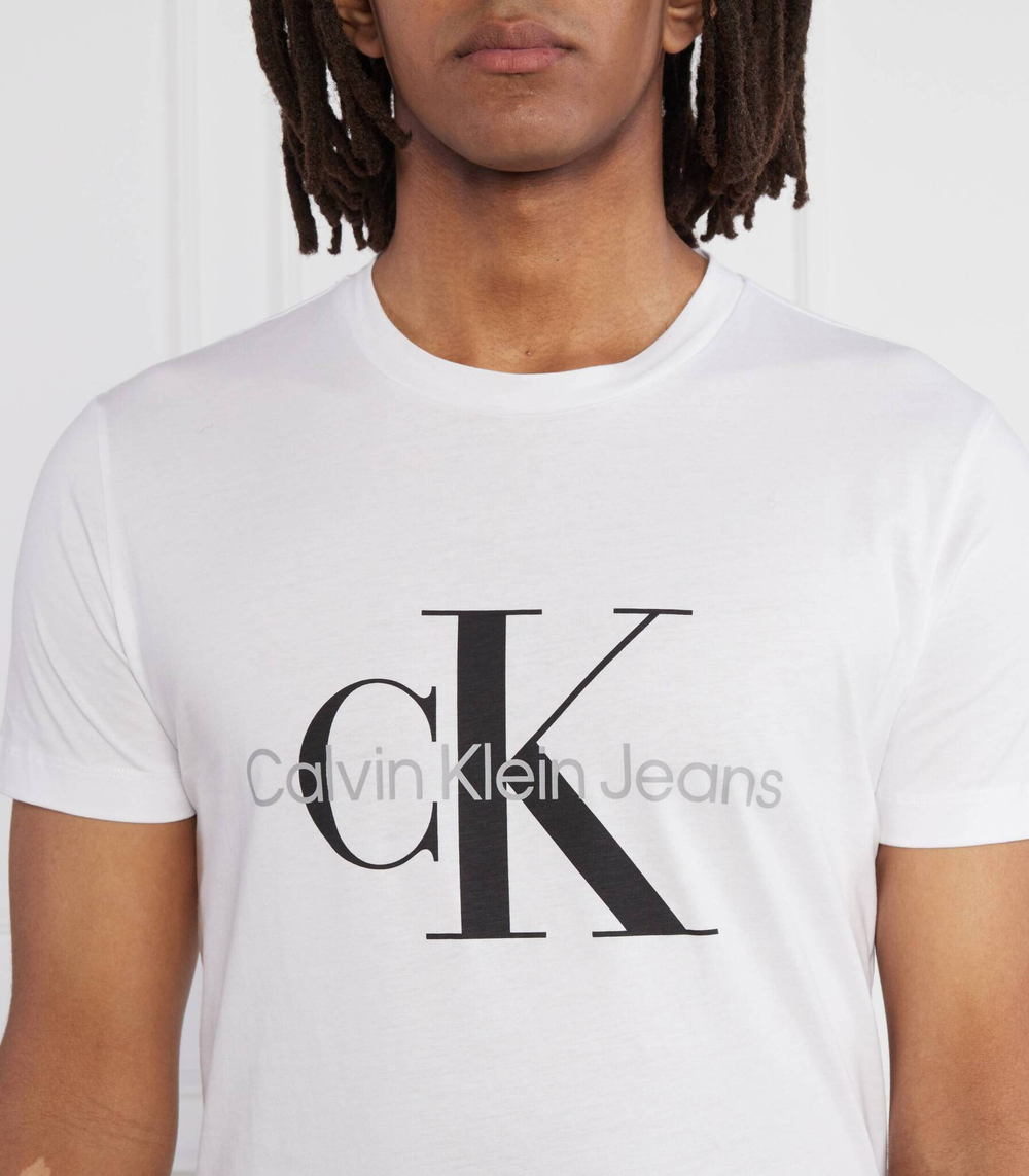 Футболка CALVIN KLEIN JEANS - белый(J30J320935)