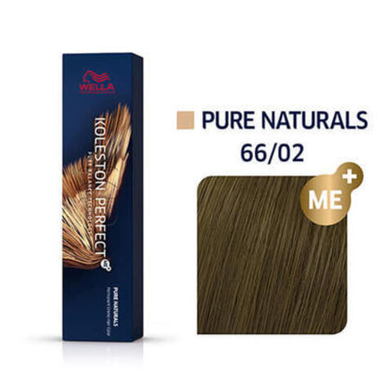 Wella Koleston 66/02 Темный блонд интенсивный натуральный матовый ME+