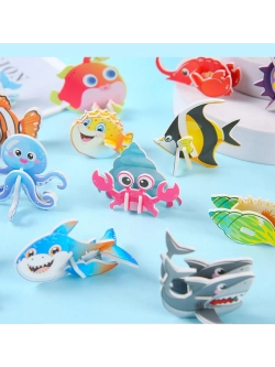Конструктор 3D "Морские обитатели" 30 в 1, арт. 05019