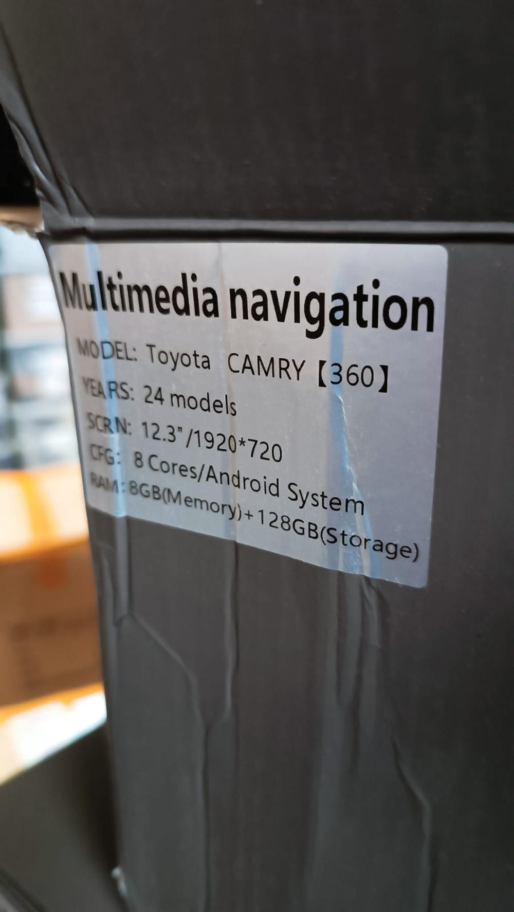 Установочный комплект для TOYOTA CAMRY V80 2024+  KUBERG YL-T1219