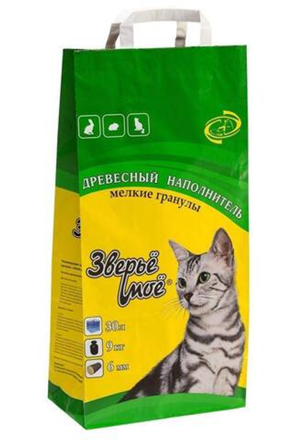 Зверьё моё Наполнитель для туалета Мелкий