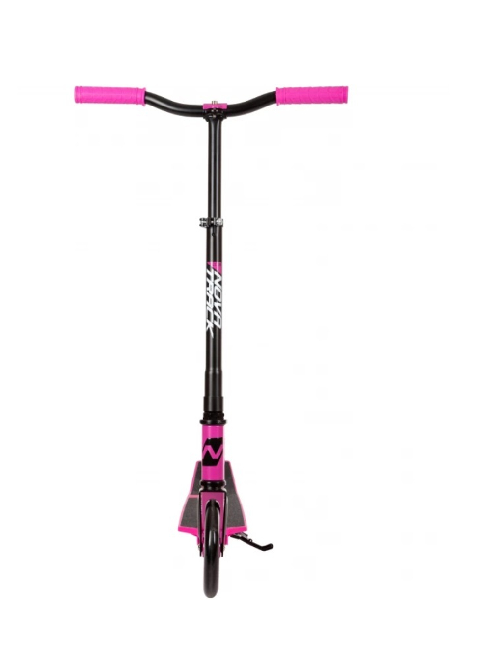 Самокат детский Novatrack Polis Plastic, 160 мм, розовый