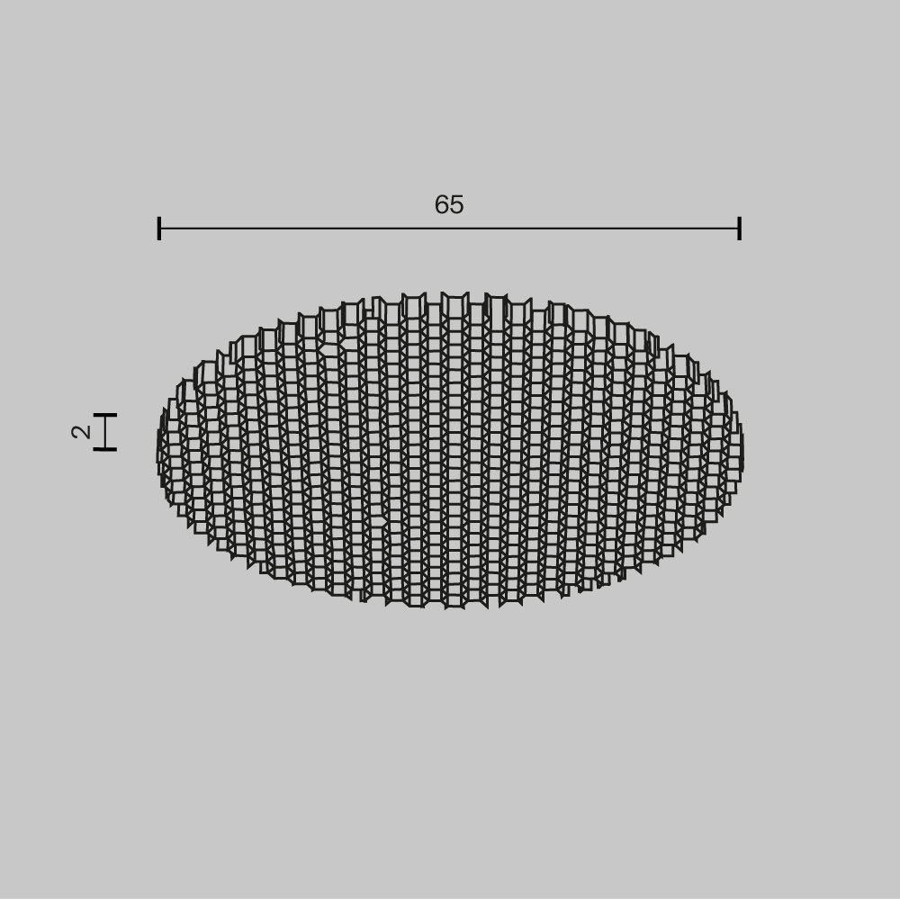 Светофильтр ⌀65мм для Focus Led 30Вт Maytoni Focus Led HoneyComb-D64