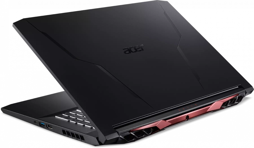 Ноутбук Acer Nitro 5 AN517-41-R9LM (NH.QARER.00G) Ryzen 7 5800H 16Gb SSD1Tb NVIDIA GeForce RTX 3060 6Gb 17.3" IPS FHD (1920x1080) WiFi BT Cam Windows 11 black