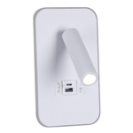 86204-9.2-001KT LED12W+USB WT светильник настенный Reluce, LED