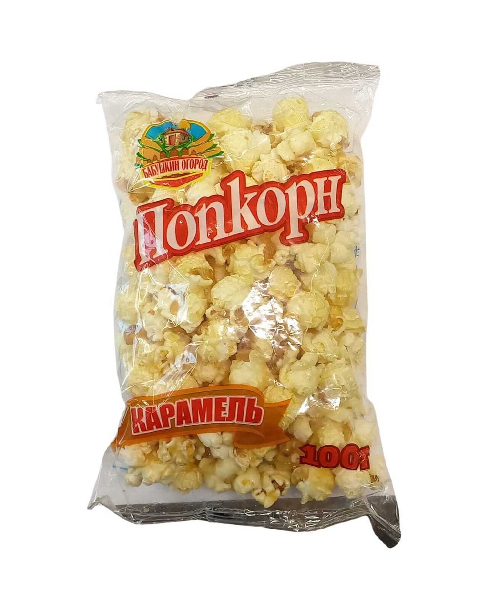 Поп корн "Бабушкин огород" карамель 100г
