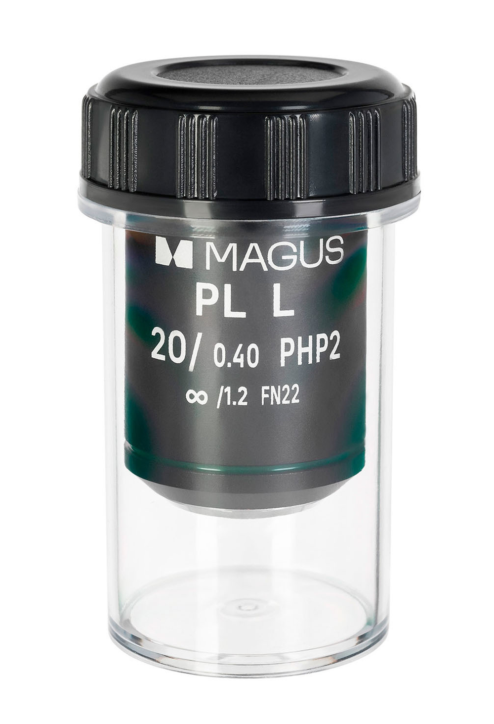 Объектив MAGUS 20HP 20х/0,40 Plan L фазовый PHP2 ∞/1,2 WD 8,0 мм